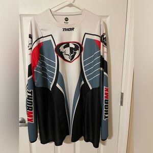 Thor Men’s 2XL Dirt Bike Motorcycle Riding Jersey. Has breathing holes.